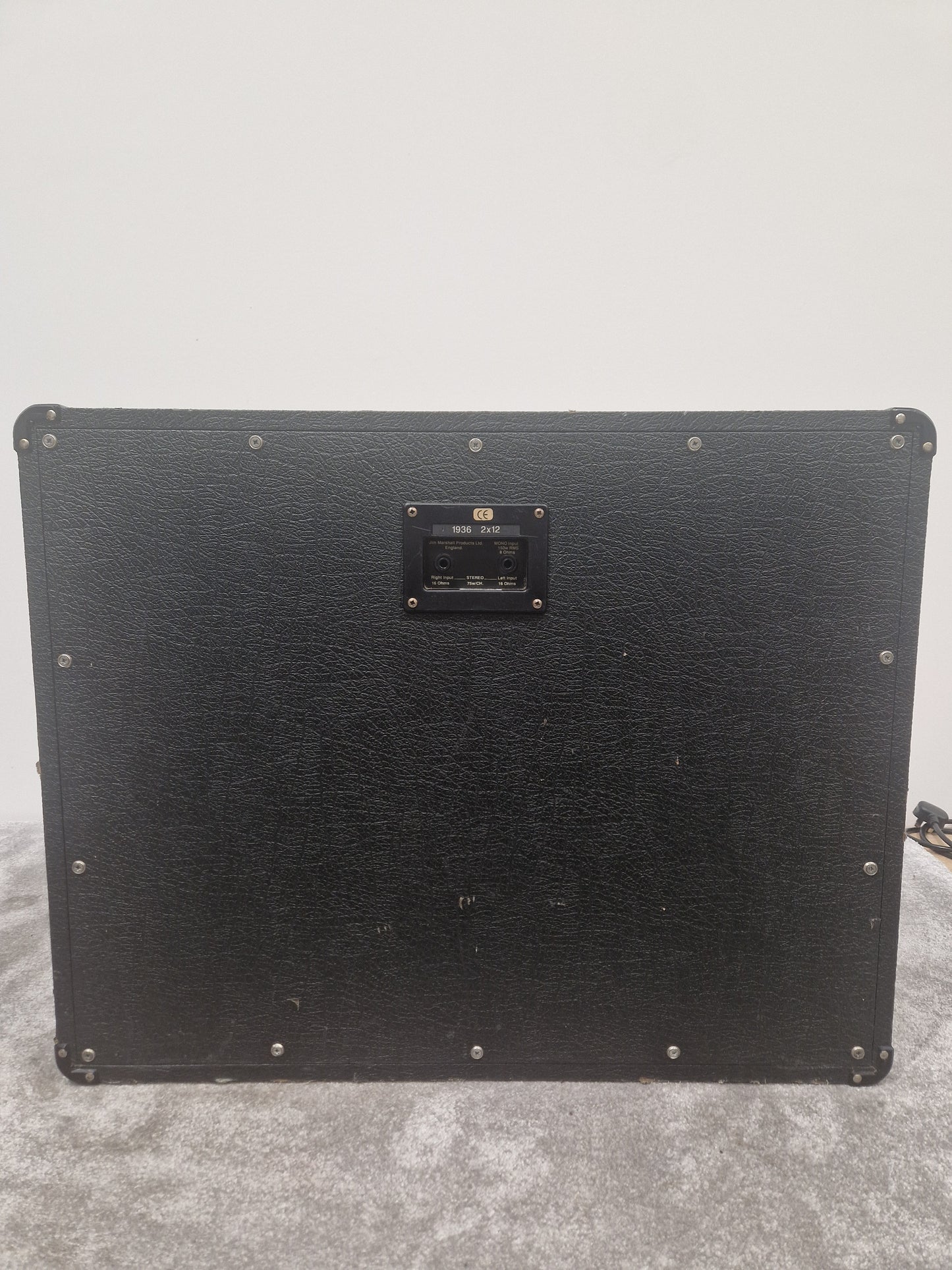 Marshall Lead 1936 JCM 900 2x12 Cabinet – G12T-75 Speakers, Mono/Stereo – Good
