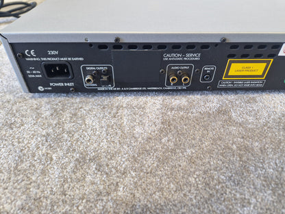 Arcam CD72 CD Player – 24-Bit Burr-Brown DAC, Optical/Coaxial Out – Excellent w/ Original Box