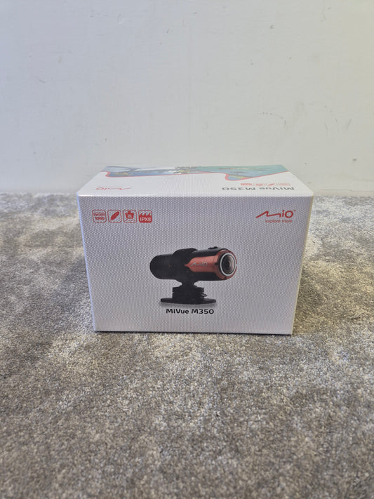 Mio MiVue M350 Waterproof Motorcycle Dash Cam - Full HD 1080p - New in Sealed Box