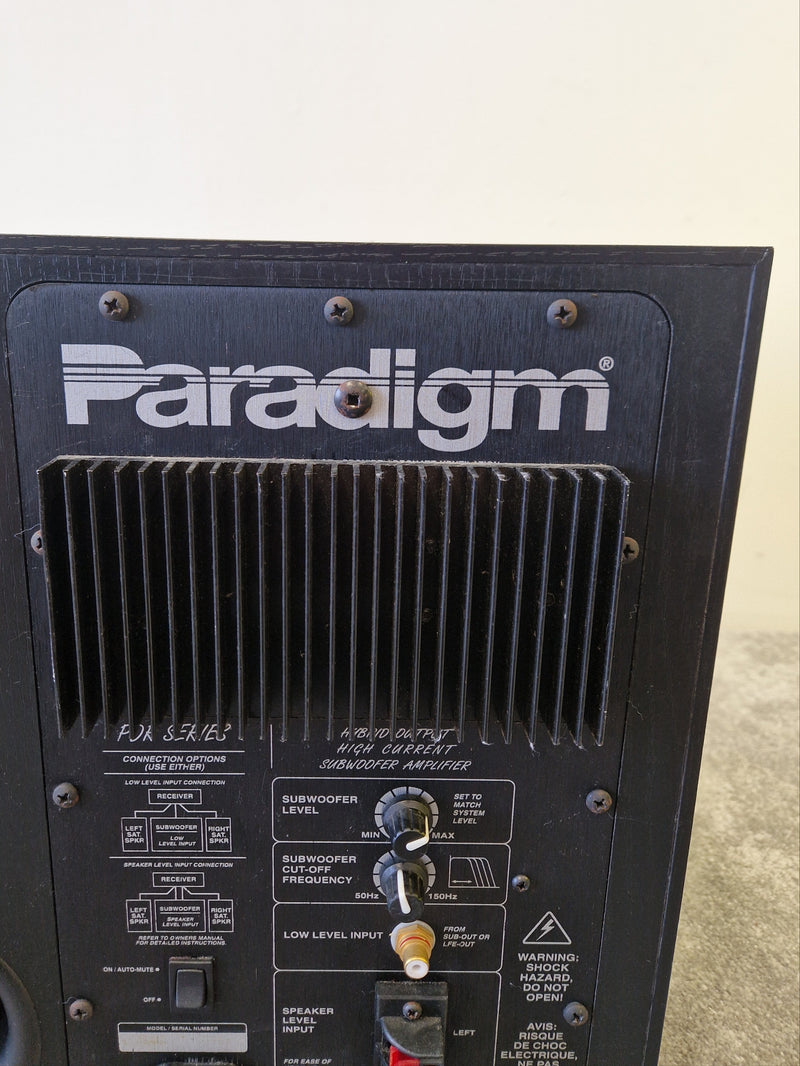 Paradigm PDR Series Powered Subwoofer – Audiophile-Grade Sound - Very Good - Image 4