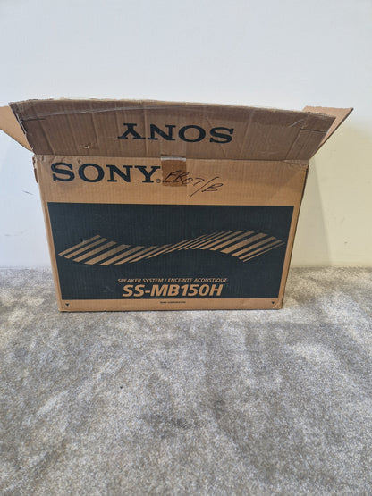 Sony SS-MB150H Pair of Maple Speakers – 120W Max, 5.25" HOP Woofer, Crisp, Compact Sound - Excellent w/ Original Box