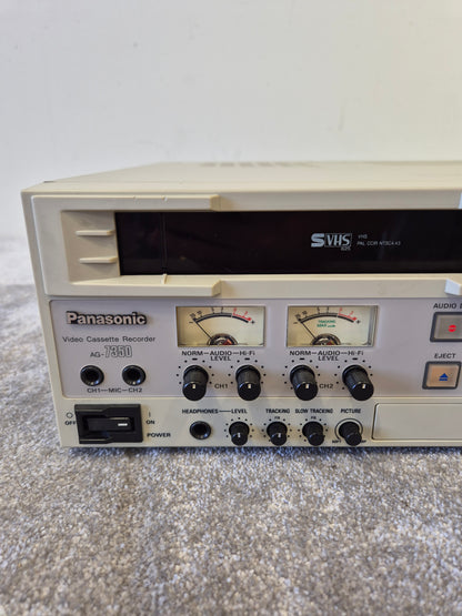 Panasonic AG-7350 Video Cassette Recorder - Spares or Repairs
