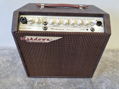 Ashdown Woodsman Classic 40W Acoustic Amp – 2-Channel Combo, Reverb, Notch Filter, DI Out – Excellent