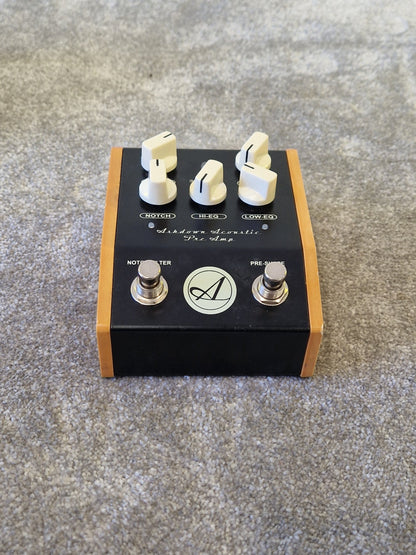 Ashdown Acoustic Preamp Pedal – Notch Filter, Pre-Shape, Balanced DI Out – Very Good w/ Original Box