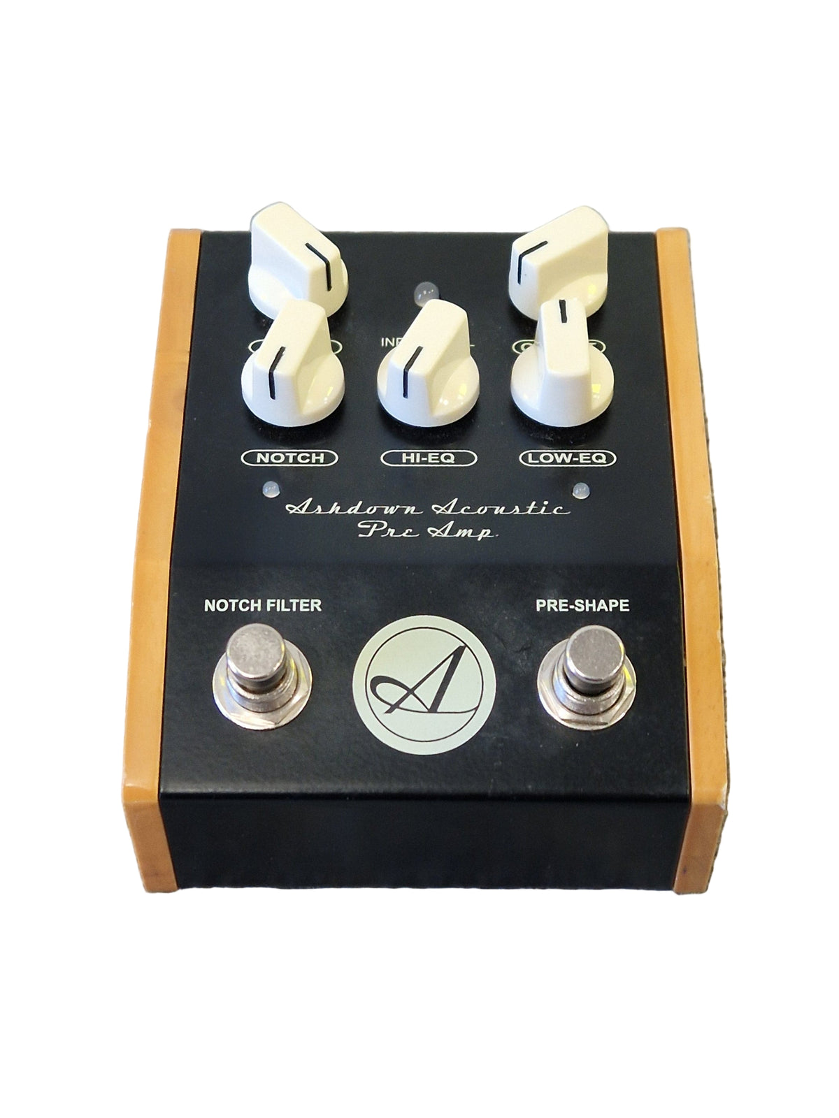 Ashdown Acoustic Preamp Pedal – Notch Filter, Pre-Shape, Balanced DI Out – Very Good w/ Original Box
