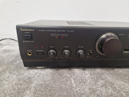 Technics SU-A600 Stereo Integrated Amplifier - 40W RMS per Channel - Very Good