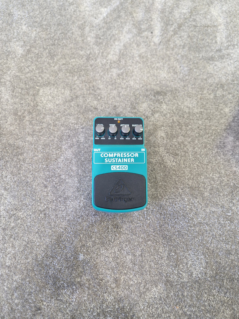 Behringer CS400 Compressor/Sustainer Pedal - Dynamic Control with Tone & Attack - Excellent w/Original Box - Image 3