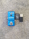 Rowin Nano Loop Station Mini Looper Pedal - 10-Min Recording with USB & Reverse Mode - Mint w/ Original Box - Photo 3