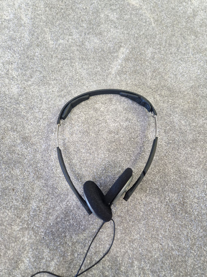 Sennheiser PX-100 Folding On-Ear Headphones with Case - Open-Back Design - Good