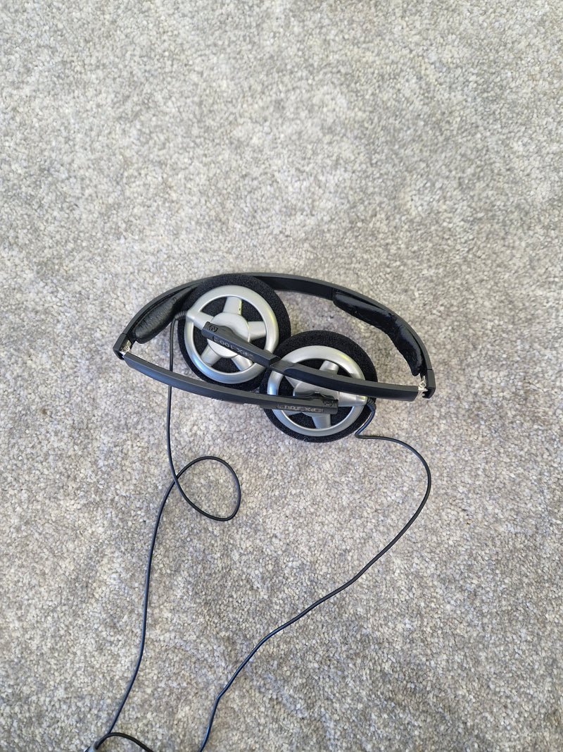 Sennheiser PX-100 Folding On-Ear Headphones with Case - Open-Back Design - Good - Image 3