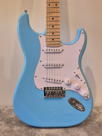 Stratocaster Style Electric Guitar in Sky Blue - Excellent