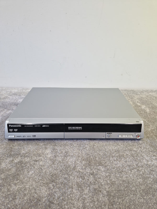 Panasonic DMR-ES10EB-S DVD Recorder - HDMI Output, 1080p Upconversion - Spares or Repair w/ Power Supply