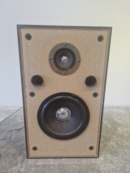 Akai SR-UM512 2-Way Speakers - Pair Black - Good