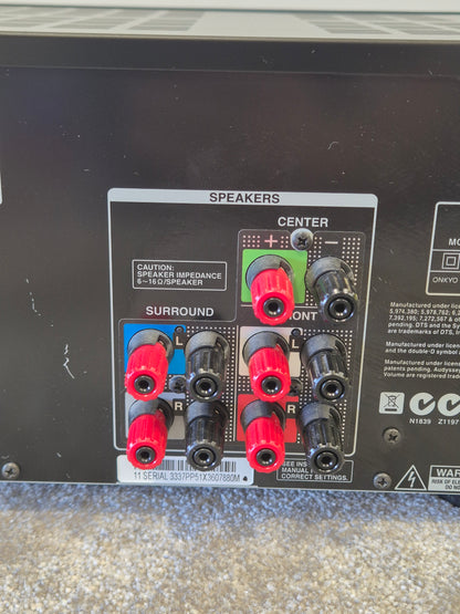 Onkyo TX-NR509 - Home Theater Receiver w/ Original Box