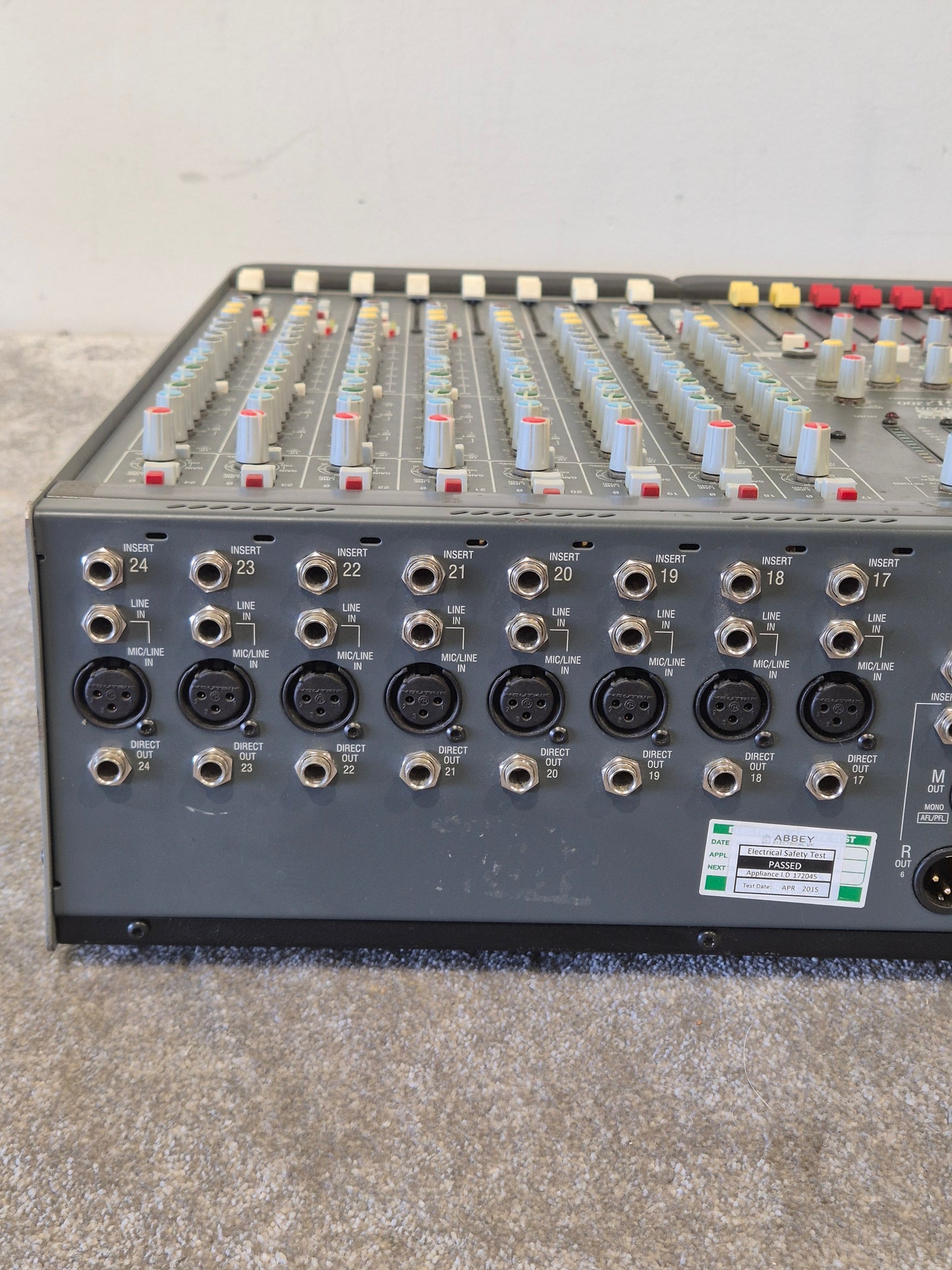 Allen & Heath GL2200 24-channel Mixing Console - 24 Channels, High-Quality Sound - Excellent w/ Lamp