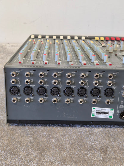 Allen & Heath GL2200 24-channel Mixing Console - 24 Channels, High-Quality Sound - Excellent w/ Lamp