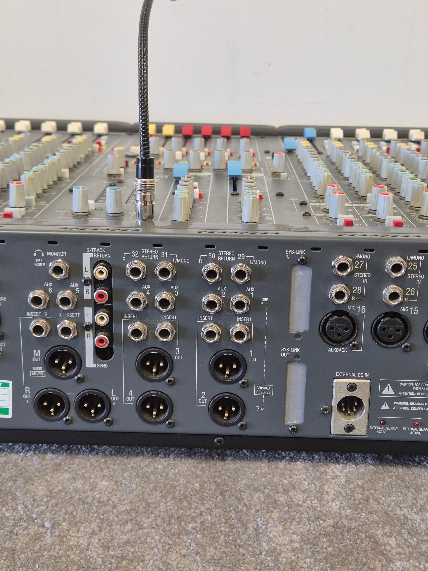 Allen & Heath GL2200 24-channel Mixing Console - 24 Channels, High-Quality Sound - Excellent w/ Lamp