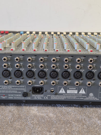 Allen & Heath GL2200 24-channel Mixing Console - 24 Channels, High-Quality Sound - Excellent w/ Lamp