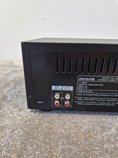 Aiwa AD-S750 - Stereo Cassette Deck (Spares or Repairs)