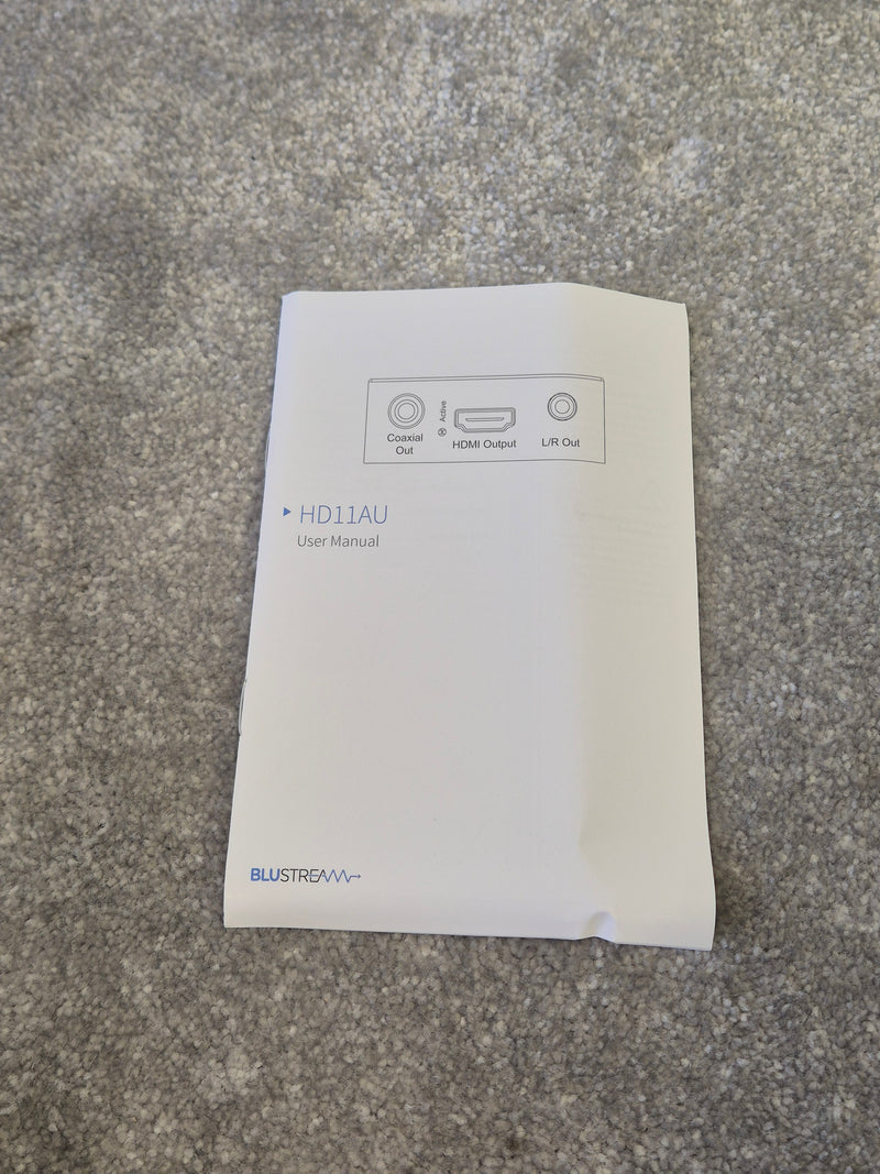 Blustream HDMI Audio Embedder - Open Box New - Image 6