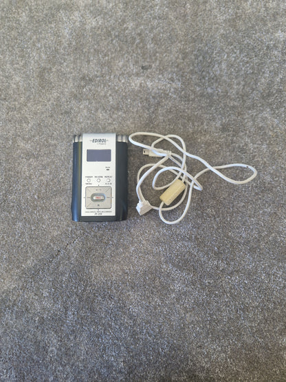 EDIROL R-09 Portable Digital Recorder + Stereo Plug-In Mic – 24-Bit WAV/MP3, USB, SD Card - Good