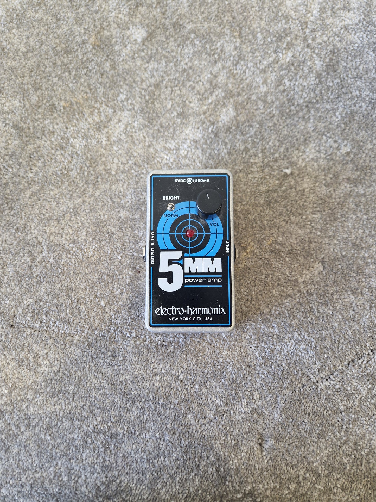 Electro-Harmonix 5MM Guitar Power Amplifier – Compact 2.5W Amp in Pedal Format - Very Good w/ Original Box