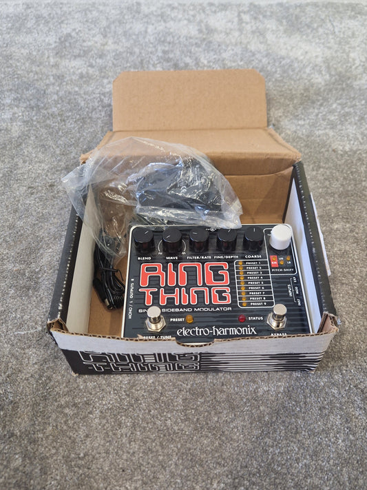 Electro-Harmonix Ring Thing Modulation Pedal – Very Good w/ Original Box