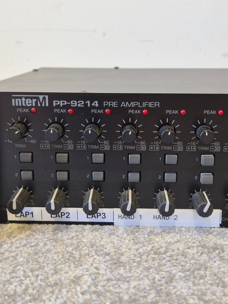 Inter-M PP-9214 - PA Pre Amplifier - Good - Image 2