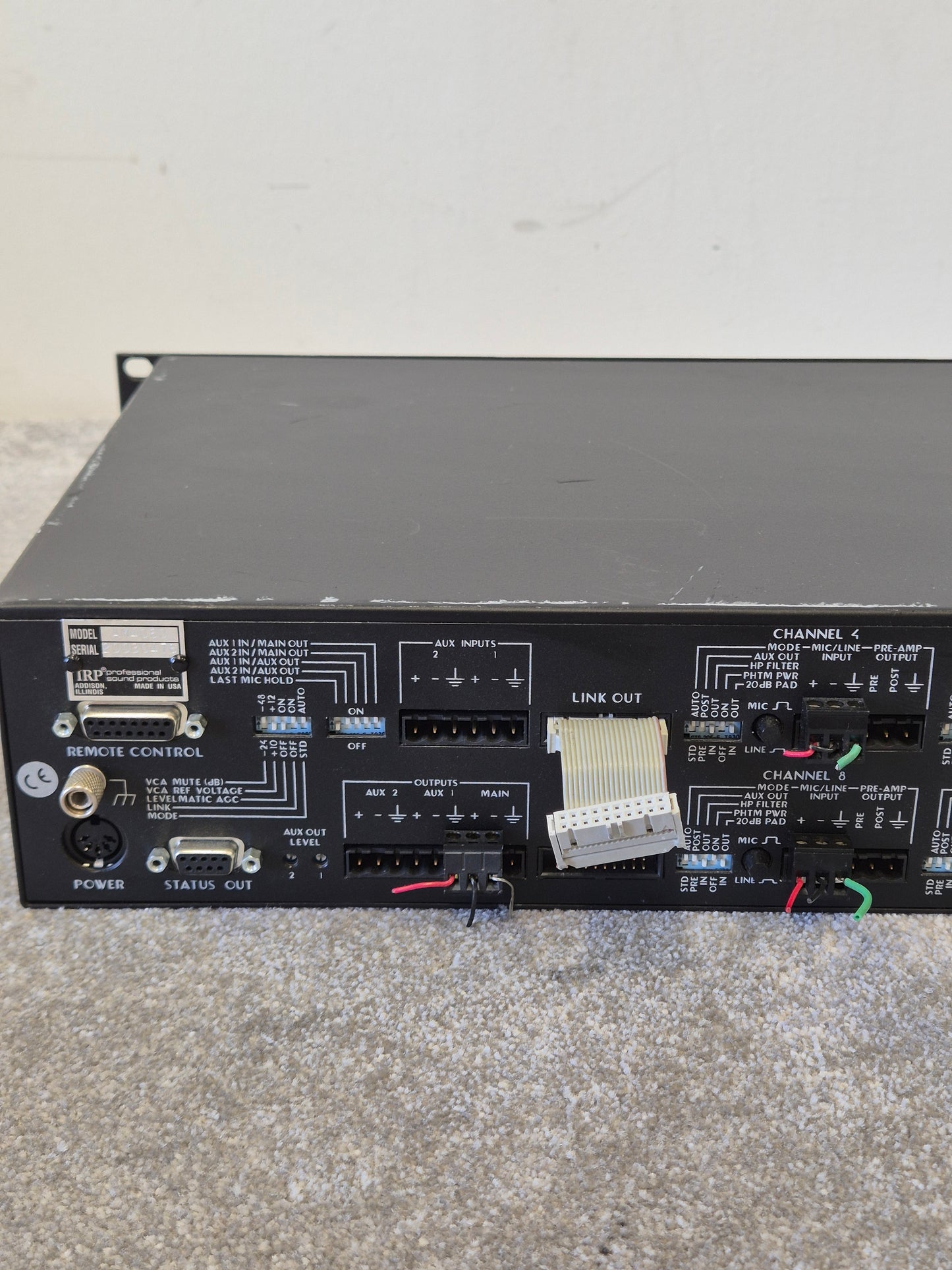 IRP AM4080 - 8 Channel Mixer - Fair