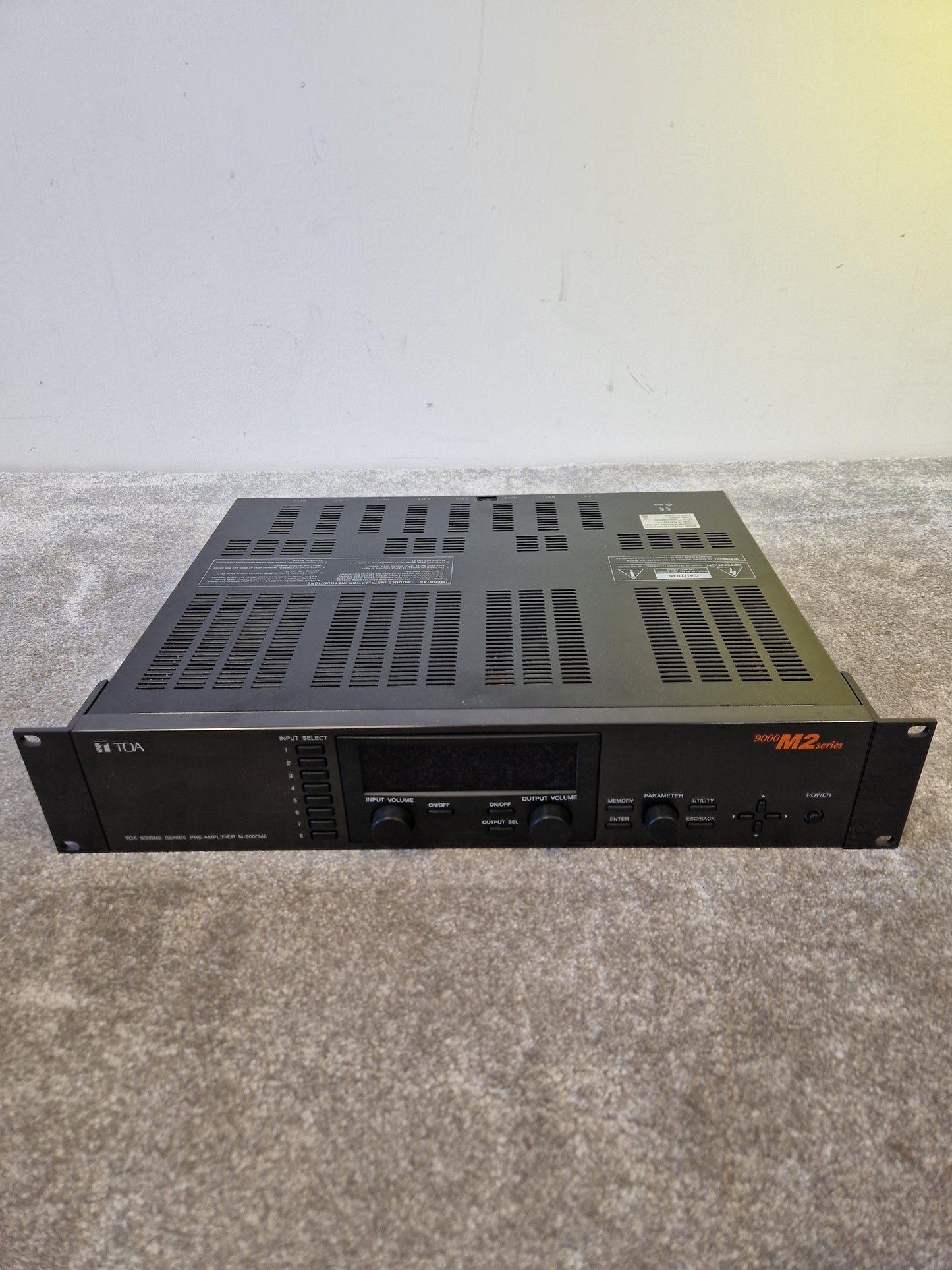 TOA 9000M2 Series - Digital Matrix Mixer/Amplifier - Excellent