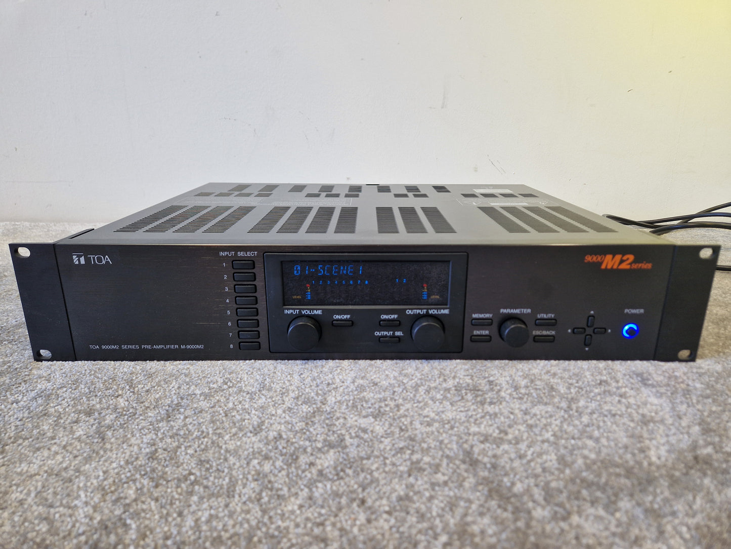 TOA 9000M2 Series - Digital Matrix Mixer/Amplifier - Excellent