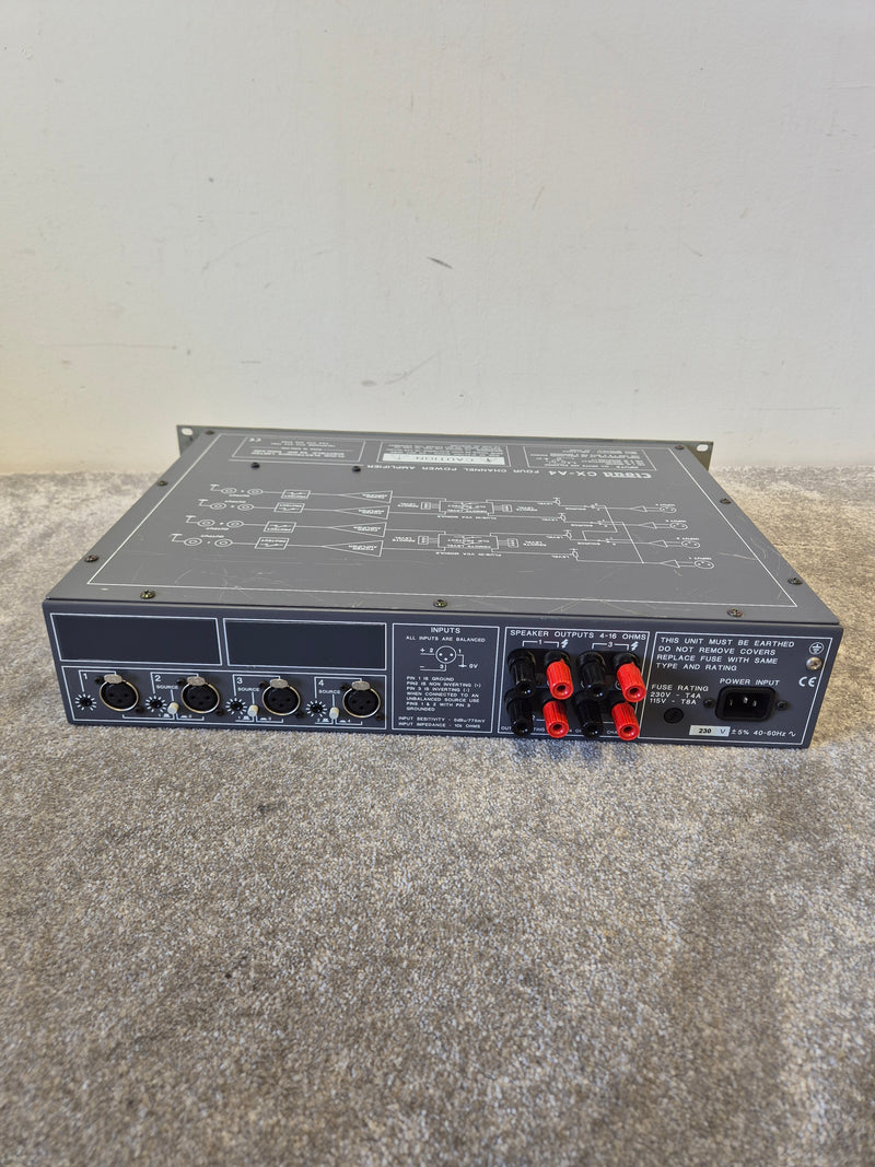 Cloud CX-A4 - 4 Channel Power Amplifier - Fair - Image 8