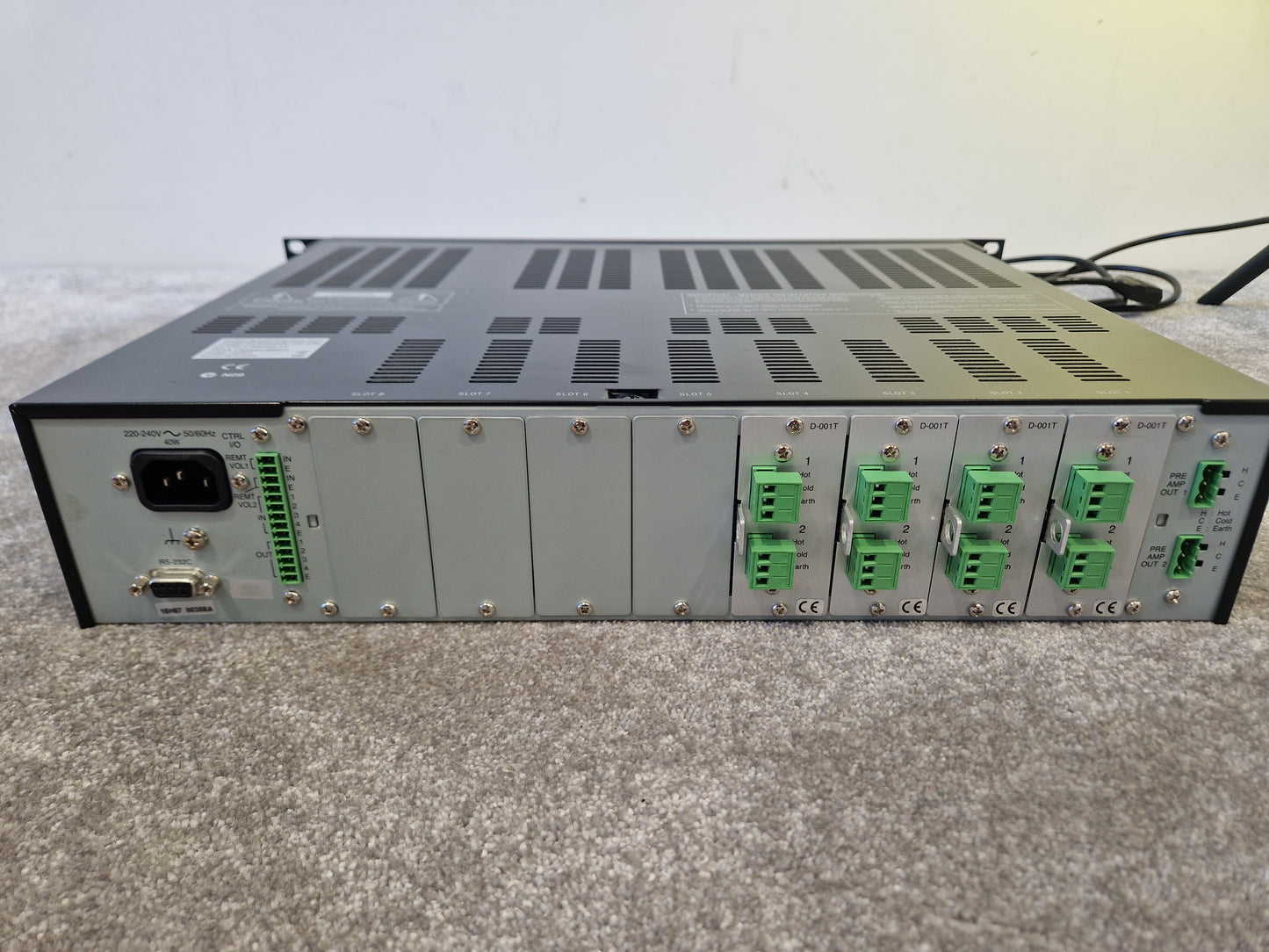 TOA 9000M2 Series - Digital Matrix Mixer/Amplifier - Excellent