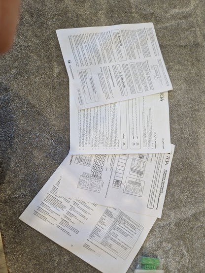 TOA 9000M2 Series - Digital Matrix Mixer/Amplifier - Excellent