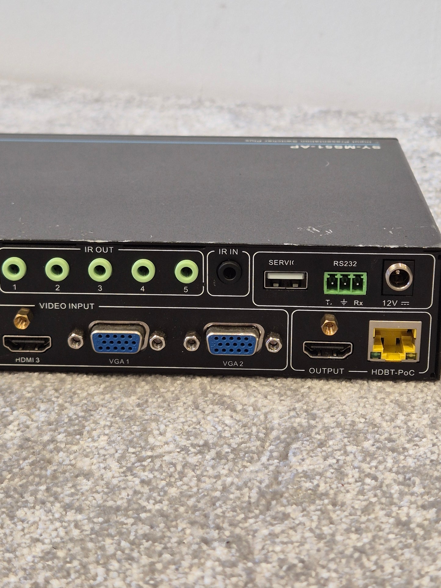 SY Electronics SY-MS51-AP - 5 Input Switcher - Very Good Condition (No Mounting Brackets)