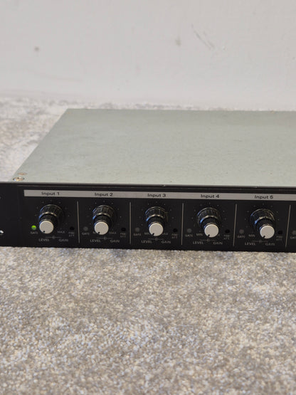 Audio-Technica AT-MX381 - 8 Channel Mixer - Very Good