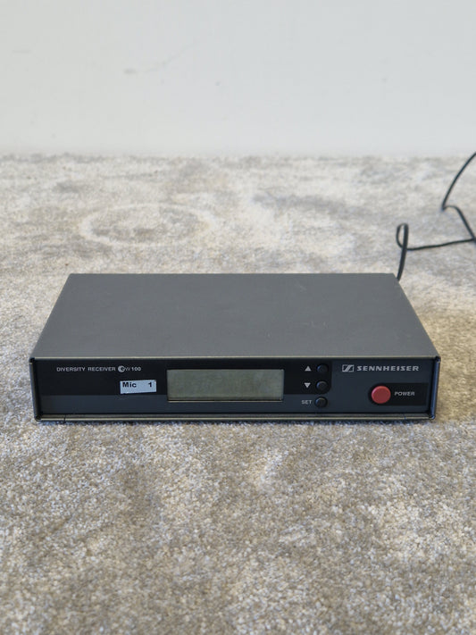 Sennheiser EW100 Wireless System – UHF Receiver & Transmitter – Very Good