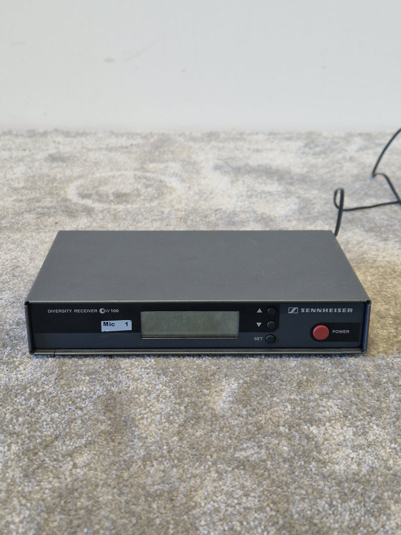 Sennheiser EW100 Wireless System – UHF Receiver – Very Good (Base Unit Only) - Image 1