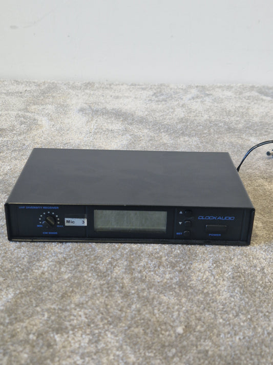 ClockAudio CW-9000R UHF Diversity Receiver – Good