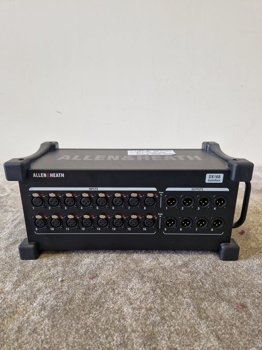 Allen & Heath DX168 – 16-In/8-Out Portable Audio Interface Audiorack - Excellent
