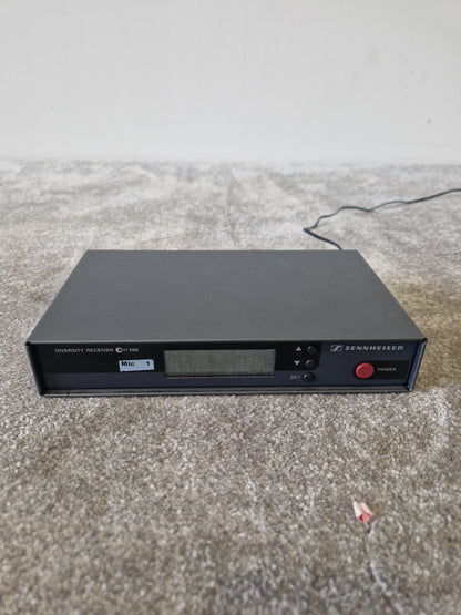 Sennheiser EW100 Wireless System – UHF Receiver & Transmitter w/ Microphone - Very Good