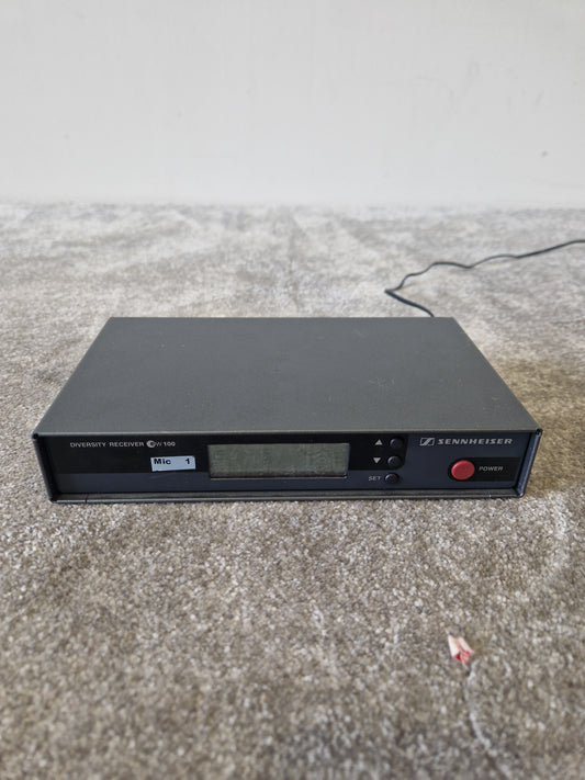 Sennheiser EW100 Wireless System – UHF Receiver & Transmitter w/ Microphone - Very Good