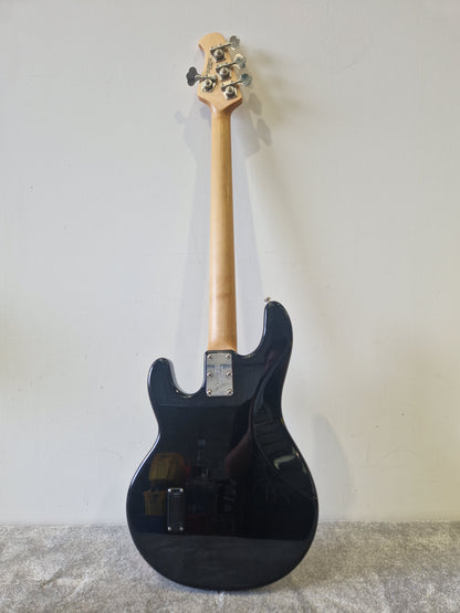 Ernie Ball OLP StingRay Bass Guitar – Licensed Music Man Style, 4-String, Passive Pickup- Excellent