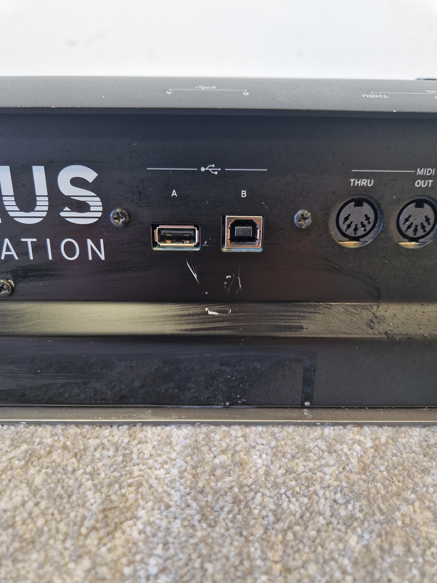 Korg NAUTILUS73 Workstation Synthesizer – 73-Key JP Black Edition - Very Good w/ Original box