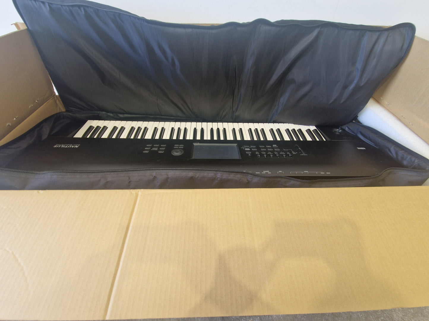 Korg NAUTILUS73 Workstation Synthesizer – 73-Key JP Black Edition - Very Good w/ Original box