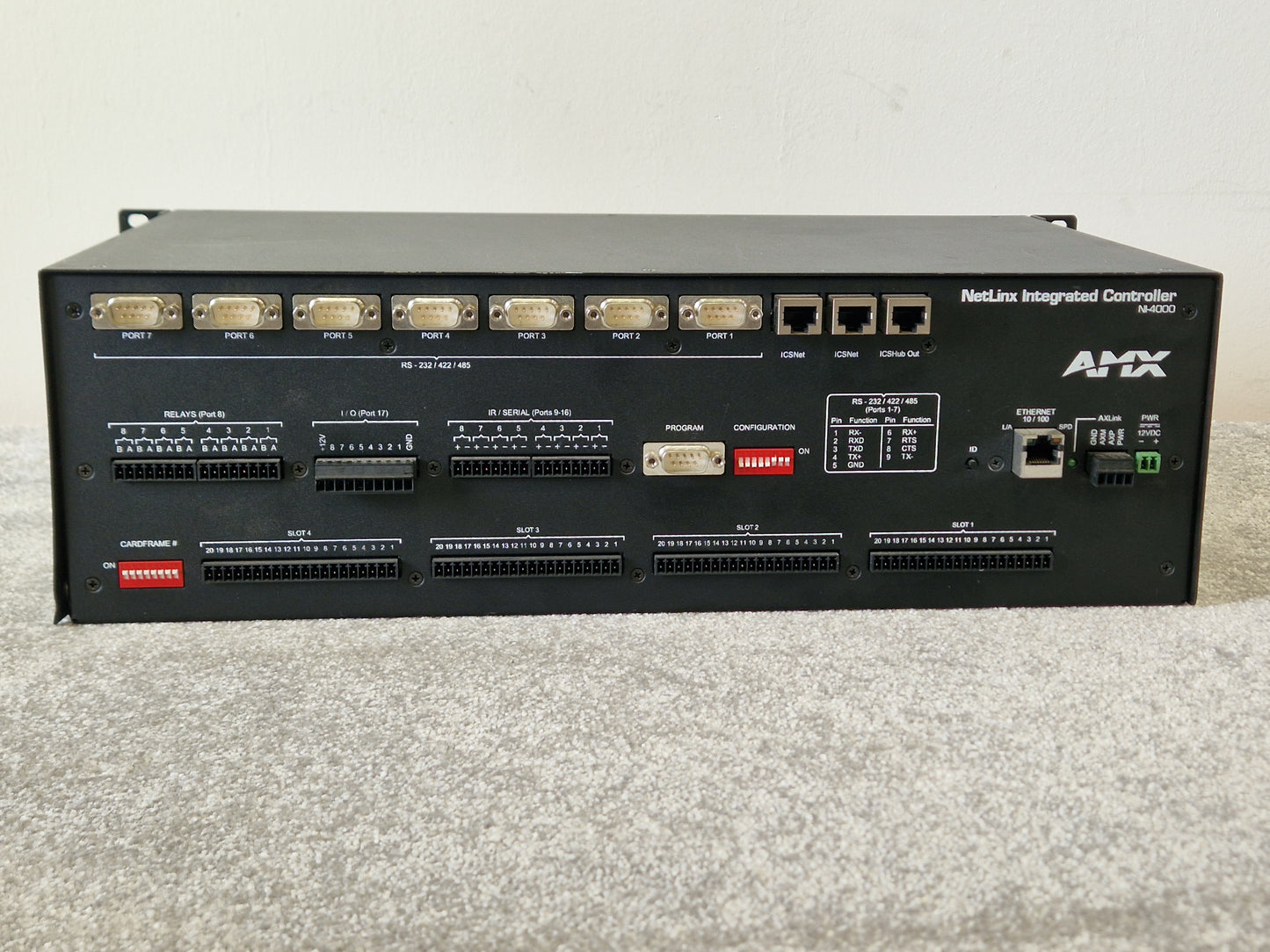 AMX NI-4000 NetLinx Controller – Conference Room AV Automation - Good