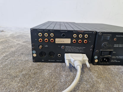 Meridian 207 Pro CD Player and Control Amplifier – For Spares or Repair