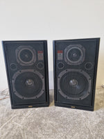 Akai SR-UM512 2-Way Speakers - Pair Black - Good - Image 1