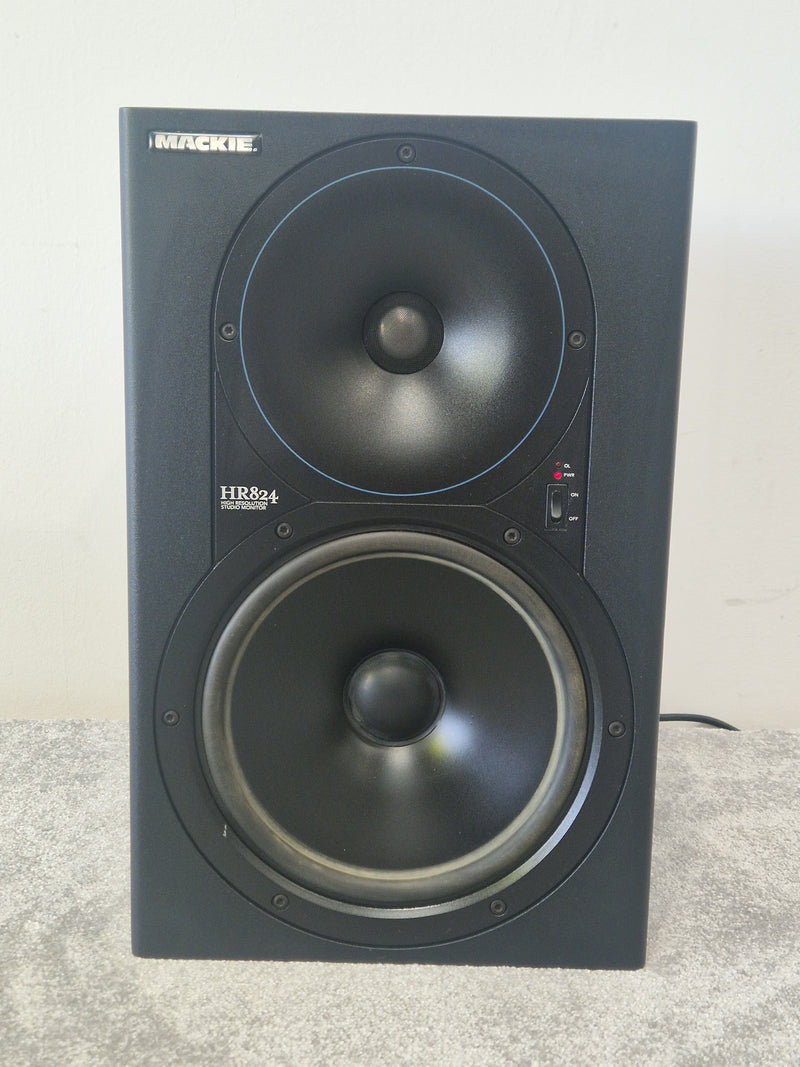Mackie HR824 Powered Studio Monitor – Active Bi-Amp Speaker - Very Good - Image 1