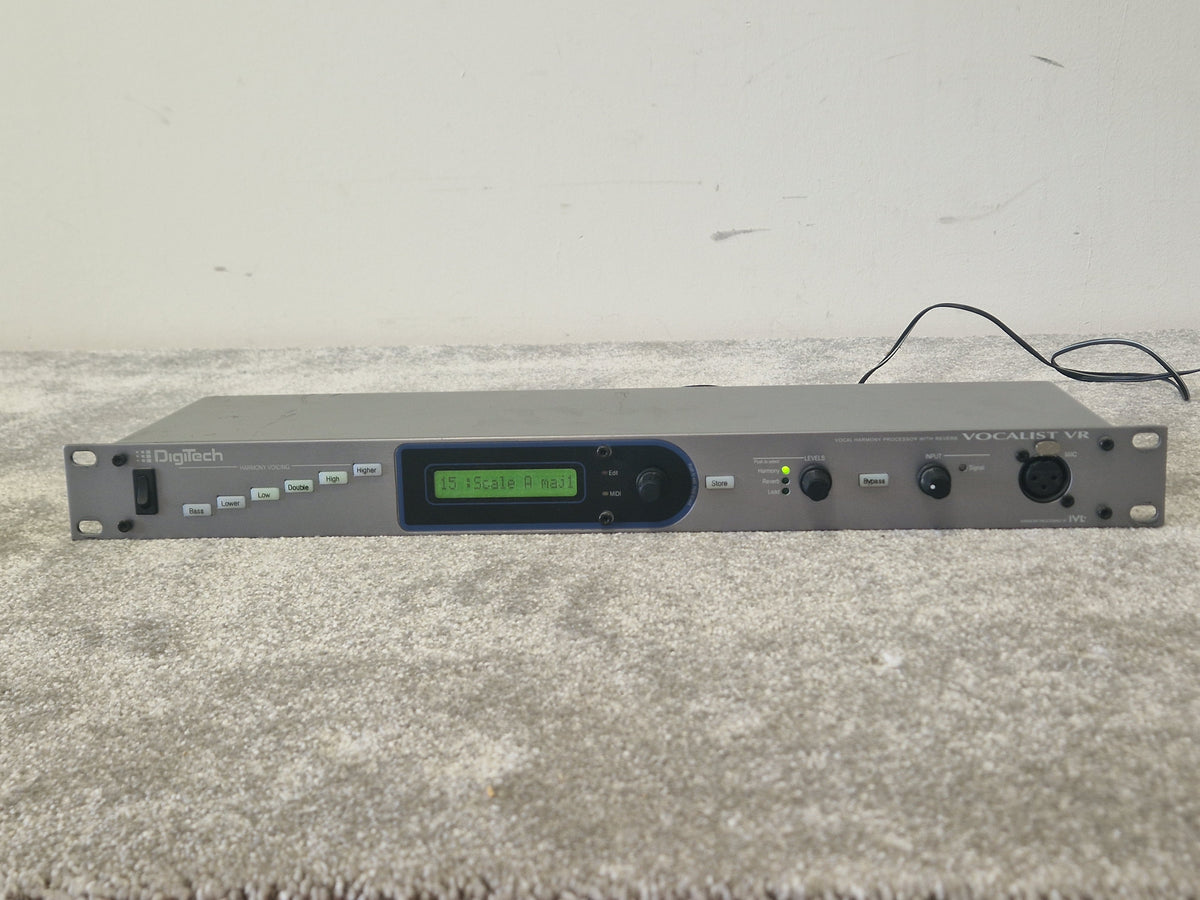 Digitech Vocalist VR Harmony Processor w/ FS3X Footswitch - Very Good
